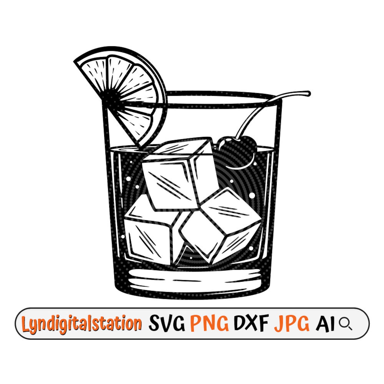 Cocktail Svg Alchol Drinks Clipart Cocktail Glass Cut File Etsy