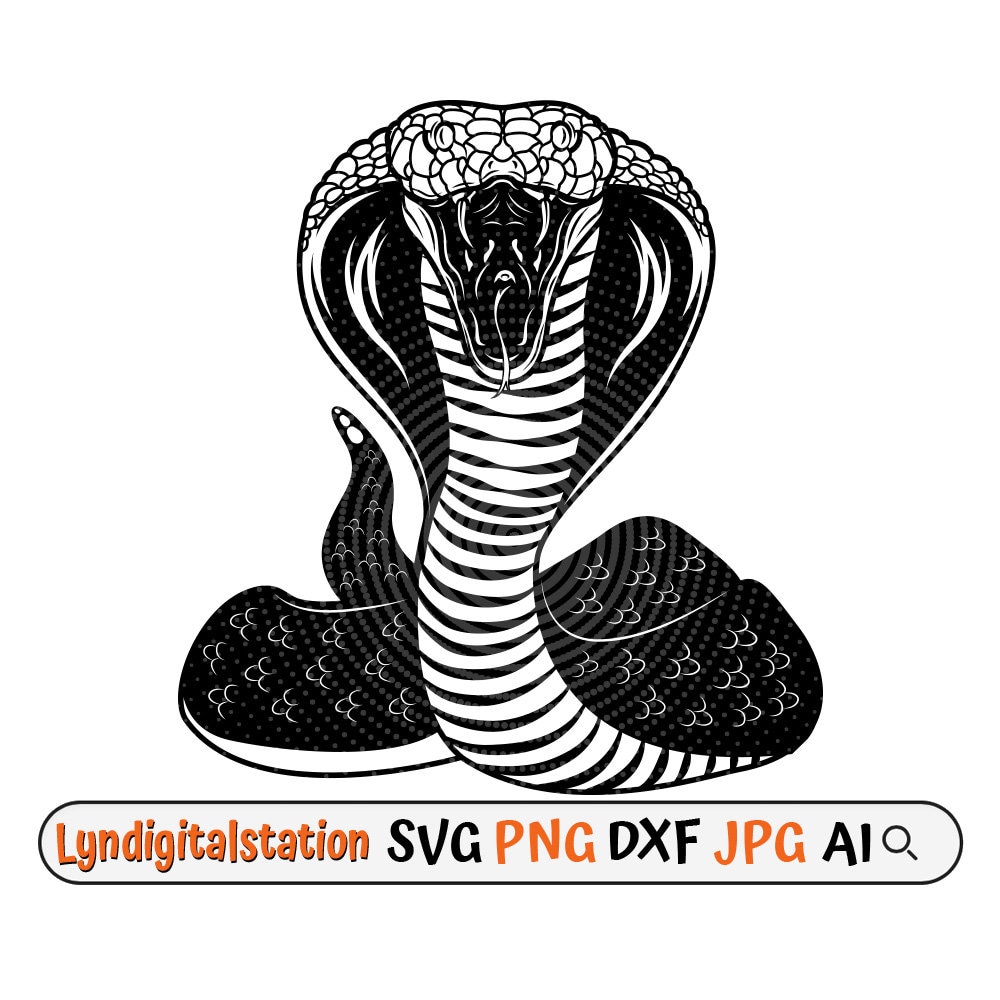 Snake Image Indian Cobra Digital PNG and JPG Image -  Portugal