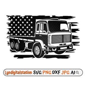 US Tow Truck Svg | Towing Truck Clipart | Tow Trucker Cut File | Towing Crew Tshirt Design | Truck Driver Stencil | Towing Service Dxf | Png