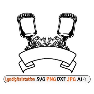 Paint Tools Svg | Painters Tools Clipart | Paint Cut File | Paint Brush Stencil | Painter Dad Gift Idea T-shirt Design | Painting Dxf | Png