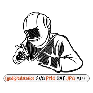 Welder Svg | Welding Torch Clipart | Welding Rod Cut File | Repairman T-Shirt Design | Iron Repair Stencil | Contractor Dxf | Gift Idea Png