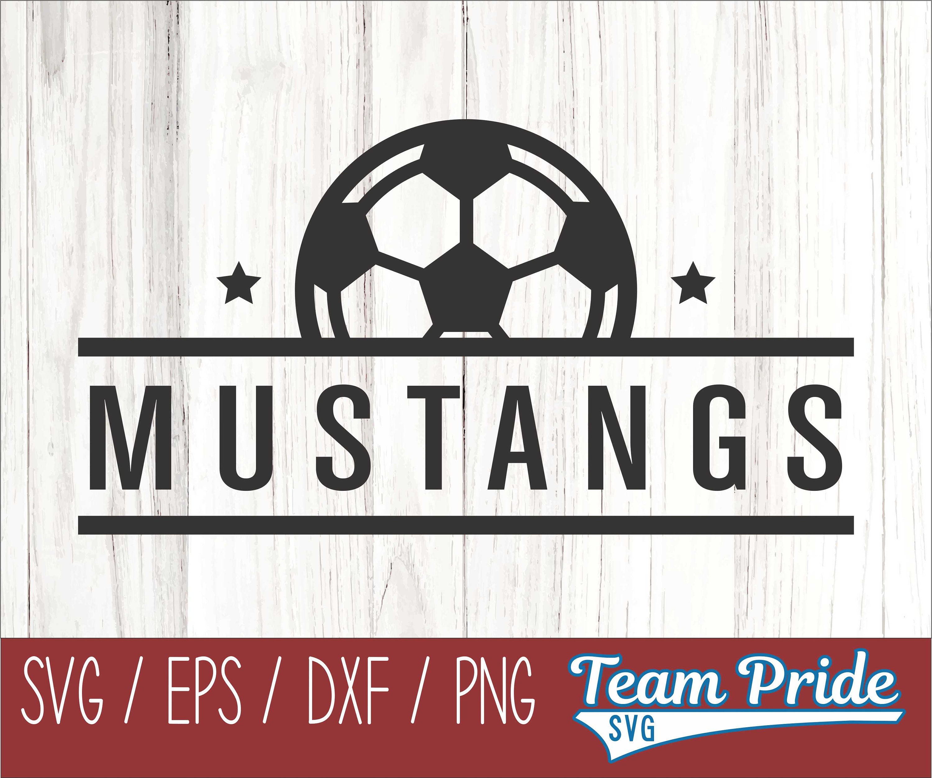 Mustangs Soccer SVG Digital Download Printable Svg Eps Etsy