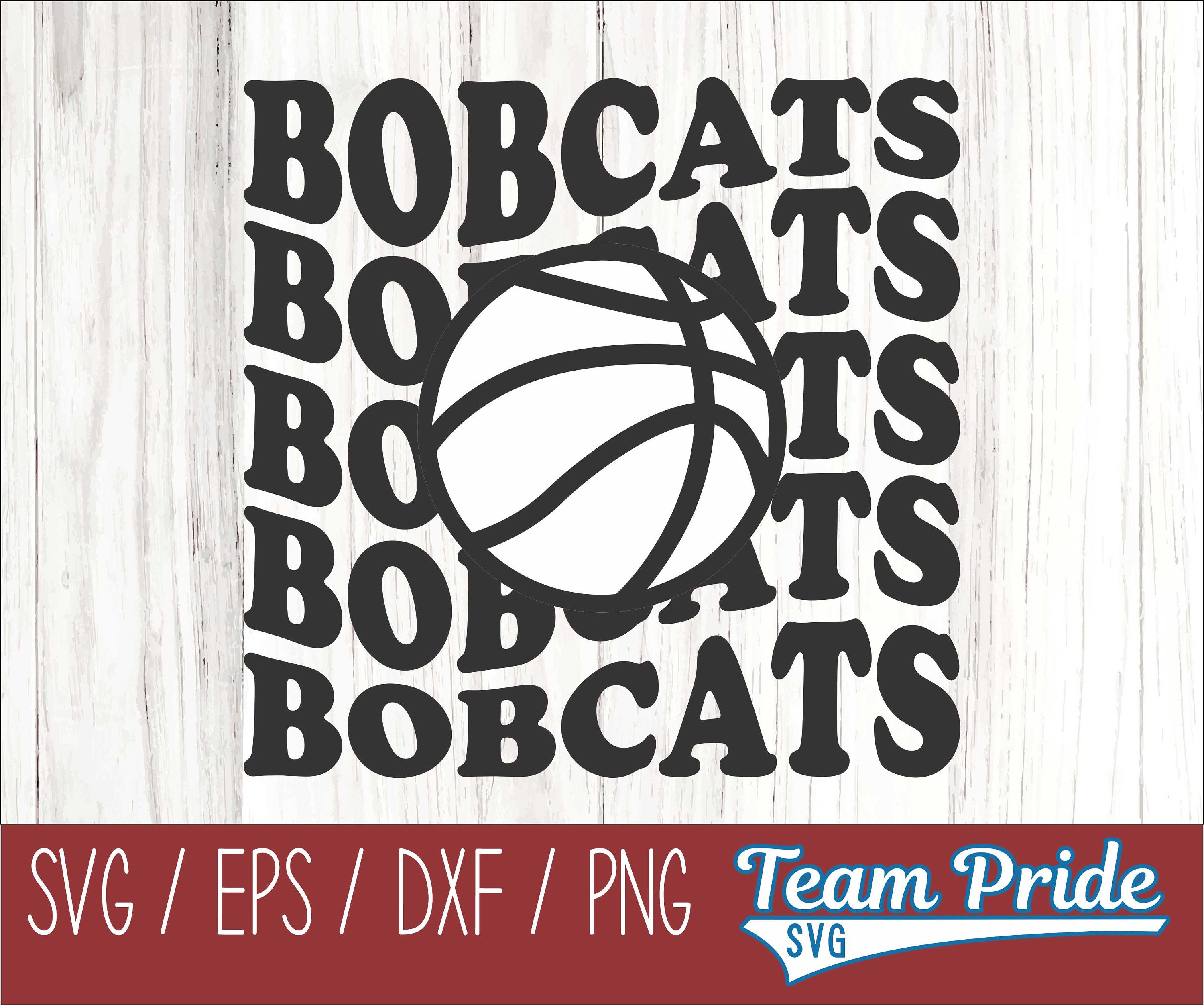 Bobcats Vintage Wave Basketball SVG Digital Download Printable - Svg, Eps,  Dxf, Png File Formats for Use on Circut, Silhouette, Sublimation - Etsy, image size:3000x2503