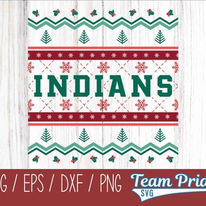 Maglione di Natale brutto indiano SVG, PNG, EPS, dxf - Design festivo per le vacanze Cricut, Silhouette, Sublimazione