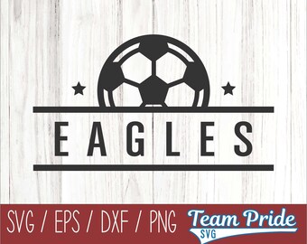 Adler Fußball SVG Digital Download Printable - SVG, Eps, Dxf, Png Dateiformate zur Verwendung auf Circut, Silhouette, Sublimation, & mehr!