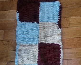 Gehaakt vloerkleed voor kleine deuren
