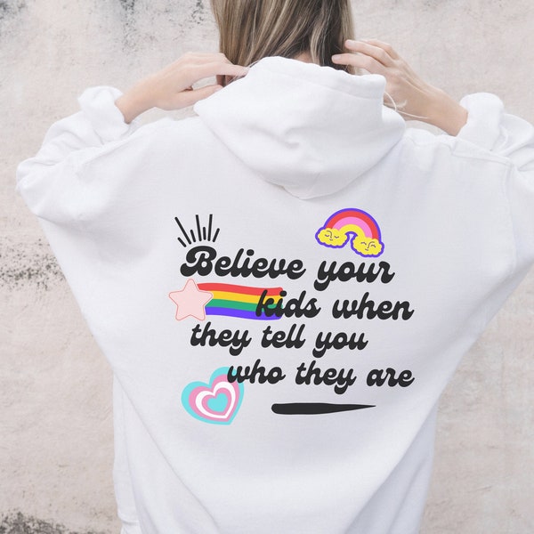 PROTECT QUEER KIDS Hoodie, Parent of Trans Kid Sweatshirt, Protect Queer Youth, Lgbtq Kids, Pflag Hoodie, Pride Hoodie For Parents