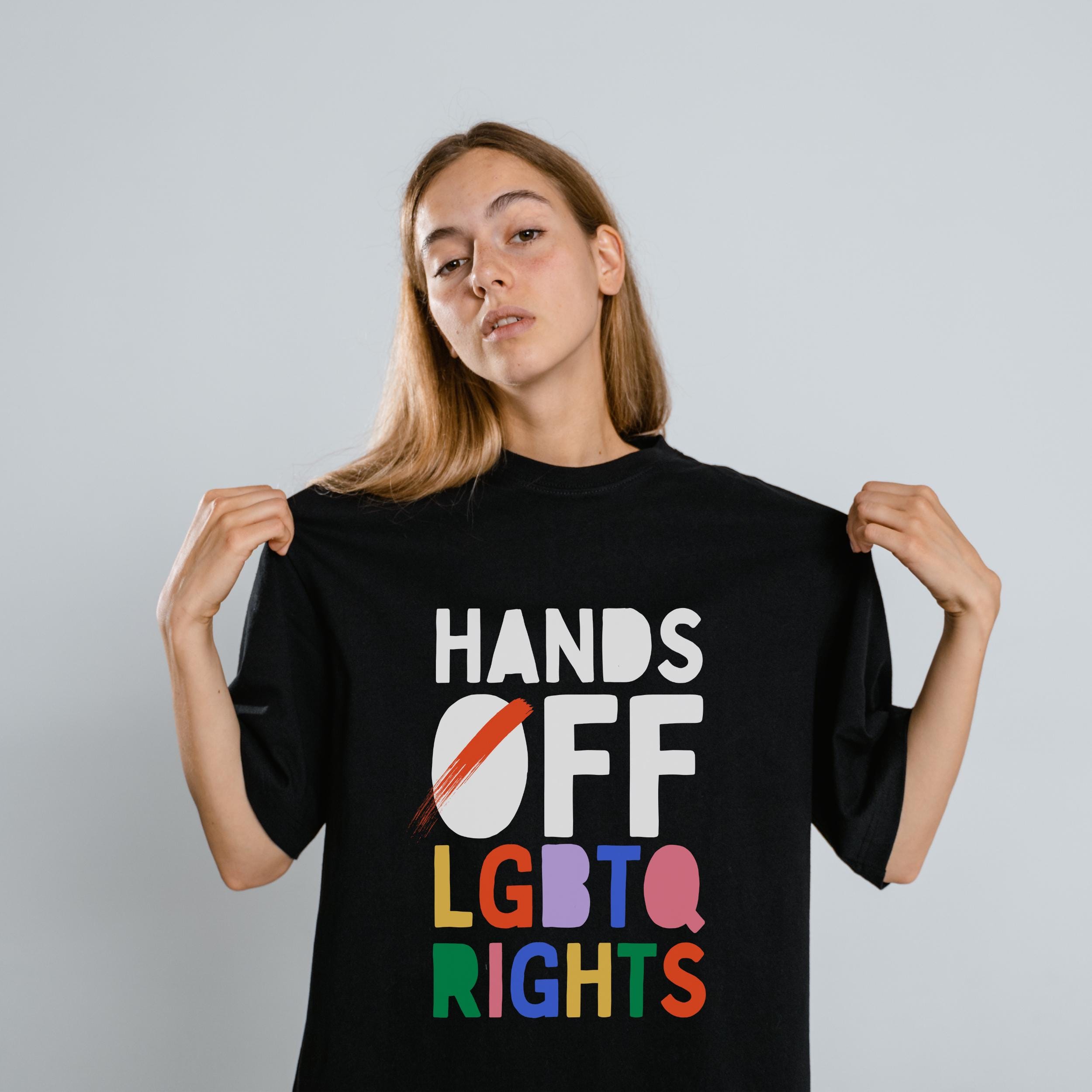 I Support Queer Rights T-shirt | HRC