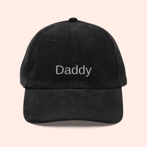 DADDY HAT, Gay Pride Hat, Gay Daddy Cap, Gay Gift Ideas, LGBTQ Pride Accessories, Mlm Boyfriend Gift, Queer Corduroy Cap, I&#39;m Your Daddy