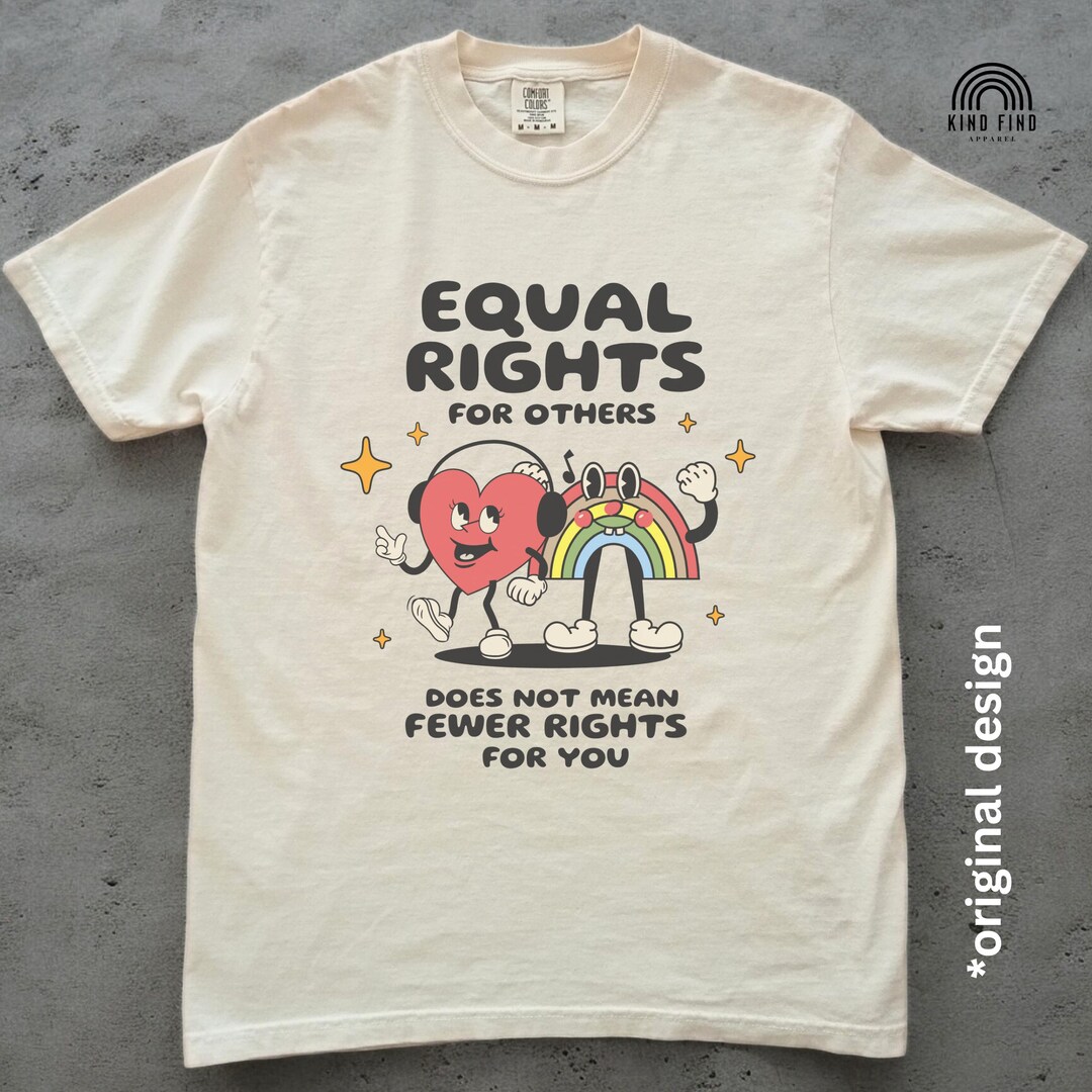 EQUAL RIGHTS SHIRT, Lgbtq Rights, Equal Rights Tshirt, for Other Doesn ...