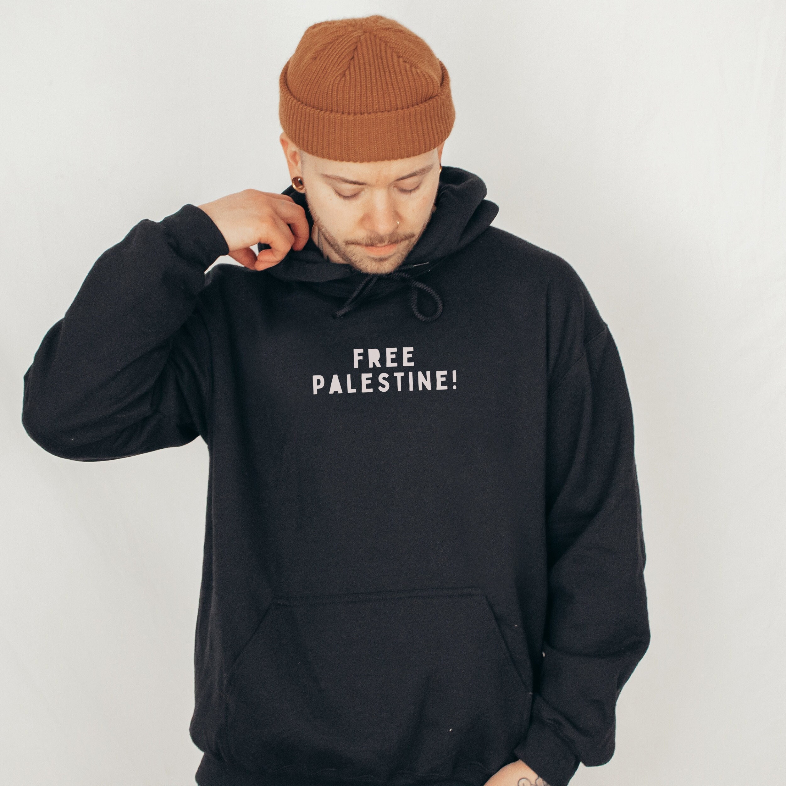 FREE PALESTINE HOODIE, Free Gaza, Stop The Genocide, Ceasefire Now, Rally Hoodie, Protest Shirt