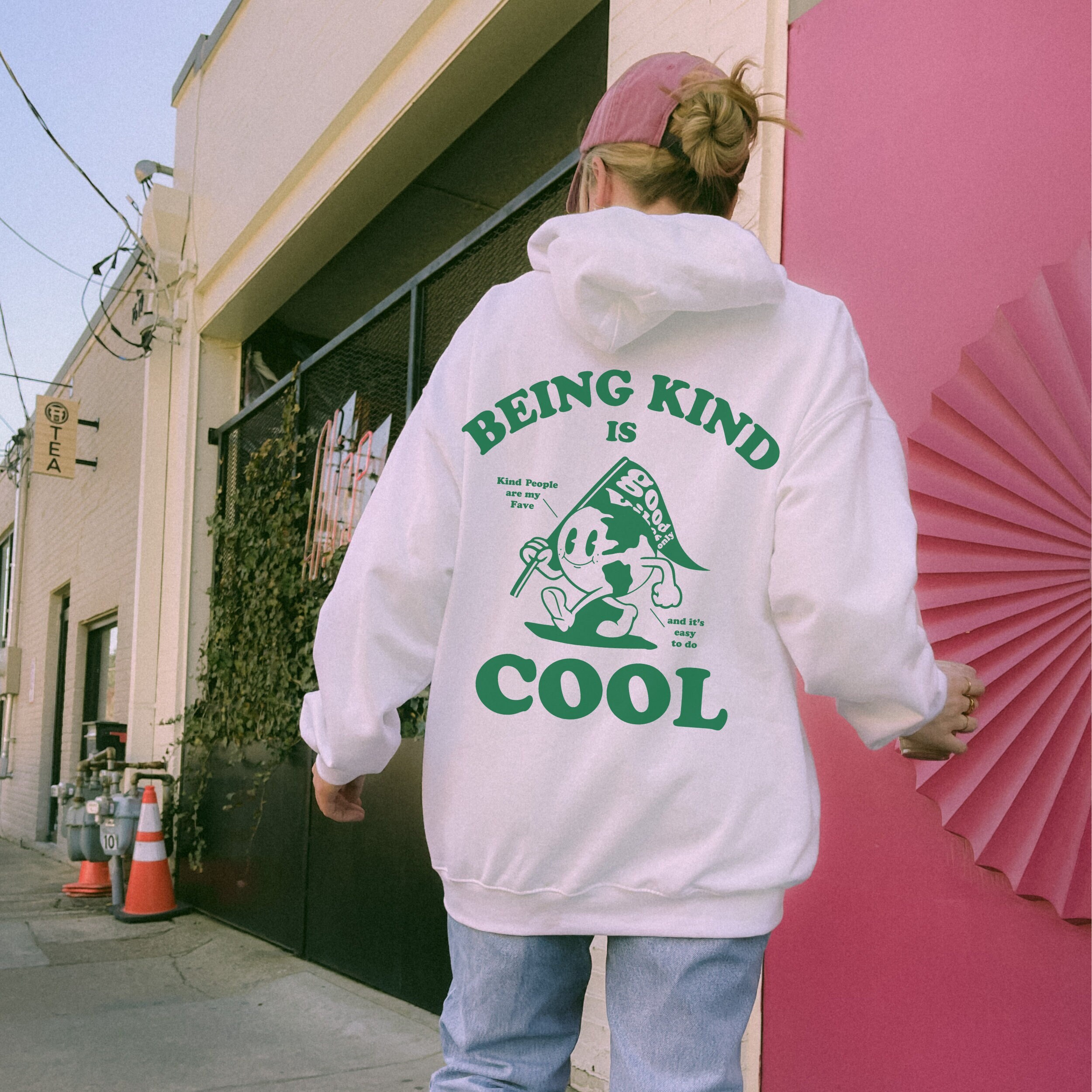Being kind is cool hoodie deals