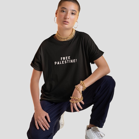 FREE PALESTINE SHIRT - Free Gaza, Stop The Genocide, Ceasefire Now, Minimalist Free Palestine Shirt, Protest Tee