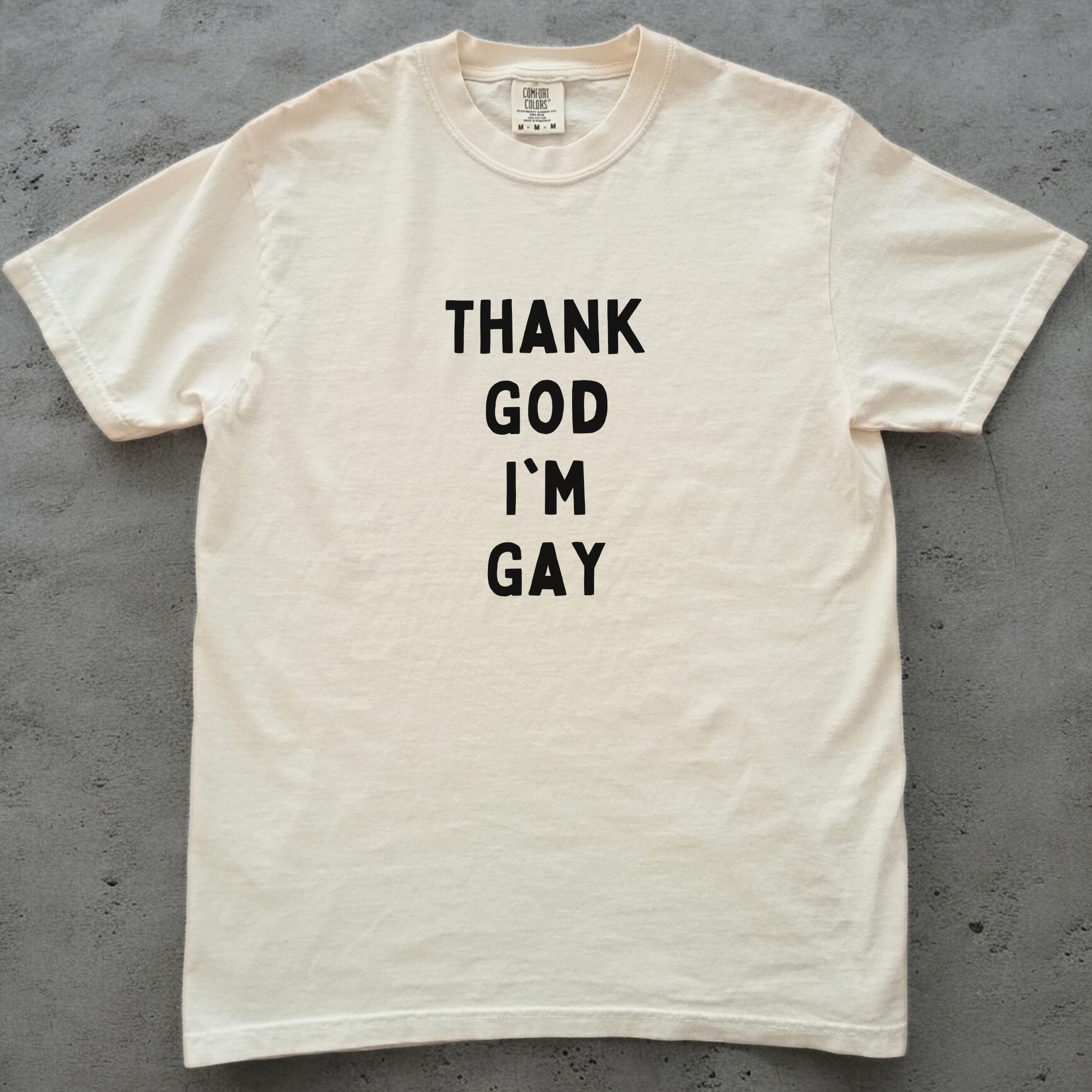 ありがとう、私はゲイです T シャツ、ビンテージ プライド T シャツ 