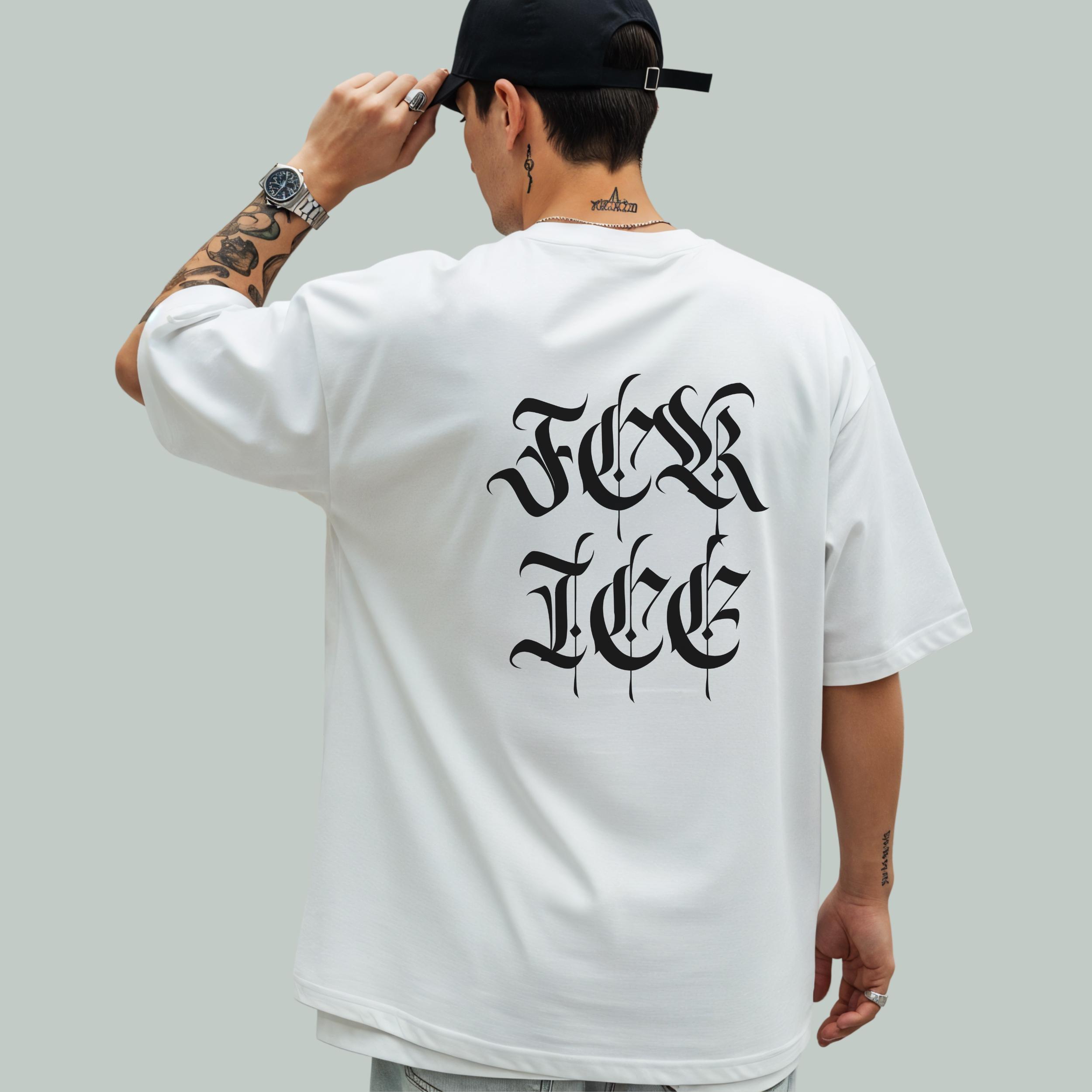 FCK ICE Shirt, Abolish Ice Tshirt, Gothic Font on the Back, Subtle