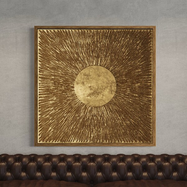 Gold Wall Decor Etsy