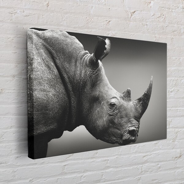 Rhino Wall Art Etsy