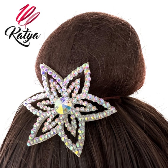 STAR HAIR CLIP LARGE CHOCOLATE BROWN STAR HAIR CLIP LARGE CHOCOLATE BROWN