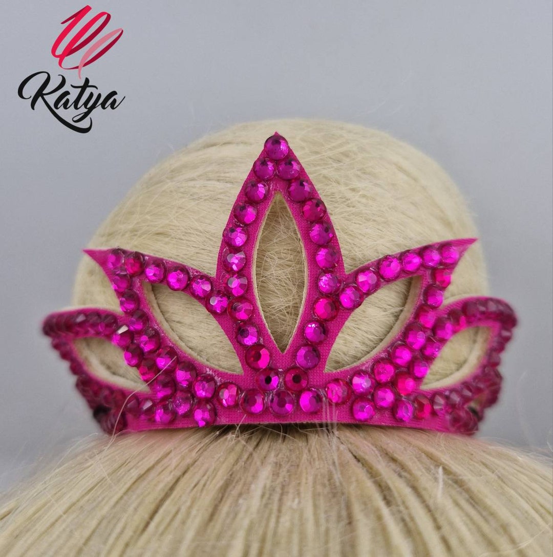 Crown Bun Rhythmic Gymnastic Accessories for Hair Jewelery - Etsy