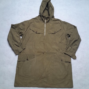 French Army 1950's Mountain Smock Zipped and Hooded Parka