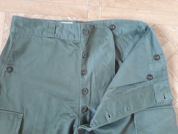 French Army 1960's Air Force Pants Satin 300 - Gem