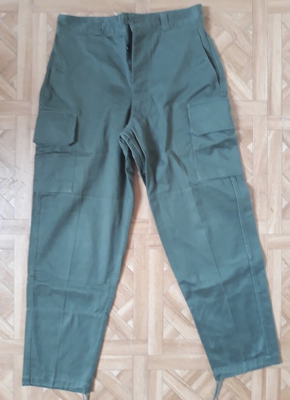 French Army 1960's Air Force Pants Satin 300 - Gem