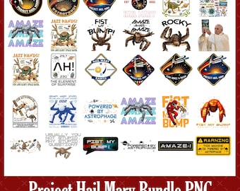 Paquete PNG de Rocky Amaze, Astrophage PNG, Amante de los libros PNG, Ilustración de Space Nerd PNG, Paquete PNG de Project Hail Mary, Rocky Eridian PNG