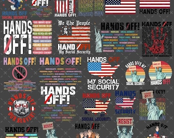 40+ Hands Off Protest Png, Anti Trump Png, Resist Anti Trump, Parody Anti Republican,Political Activism Medicare Social Security Free Speech