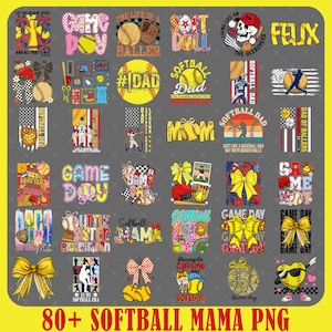 80+ retrosoftbalbundel png, softbal mama png, softbal png, softbal coquette png, wedstrijddag softbalboog png, geblokte softbal png