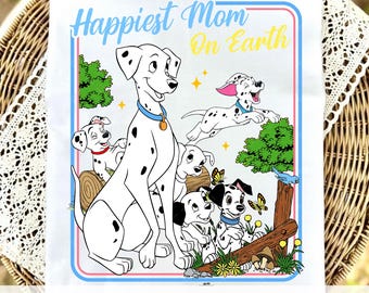 Happiest Mom On Earth Disney Movie Png, Funny Family Matching PNG, Mom Vibes, Disney Trip, Mother's Day Png