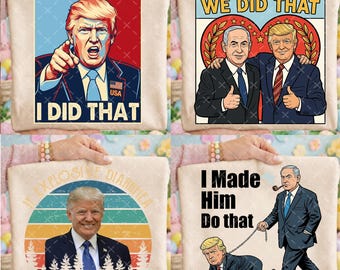 Hice eso PNG anti-Trump, PNG de surtidor de gasolina de Trump, Humor político, PNG de meme de Trump, PNG anti-Trump