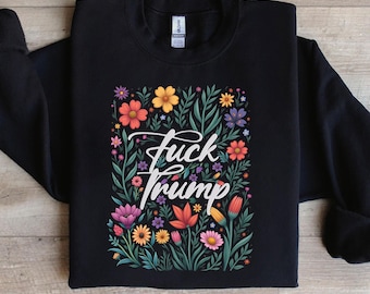 Anti-Trump Subtle F*ck Trump Png, Ditsy Floral Anti Trump Png, Vote Blue Election Democrat Liberal Png, Trump Parody Anti Republican Png