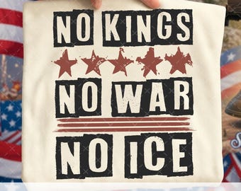 Retro No Kings In America Png, No Kings March 28 2026 Png, No Kings American Flag Png, No Kings Protest Png, Anti Trump Png, No Kings Png
