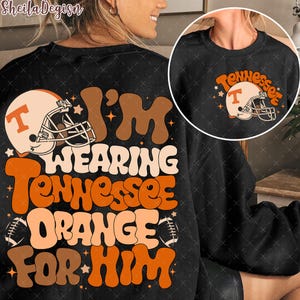 I&#39;m Wearing Orange For Him Png, Football Team Png, Orange Team Png, Football Png, Game Day Png, Personalized Gift, Football Mama Png