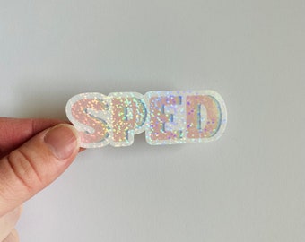 SPED Sticker gift for teacher, Special Needs Sticker, Special Education Teacher Appreciation Gift, Special Ed School Staff Gift