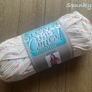Hobby Lobby I Love This Cotton Super Soft Super Saving Spunky  Worsted Weight Cotton Yarn Ready to ship