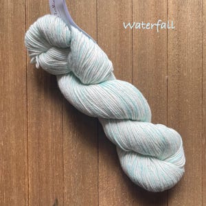 Knit Picks Color Mist Yarn 75 Pima Cotton 25 Acrylic Yarn Worsted weight Waterfall  Discontinued yarn  Ready to ship