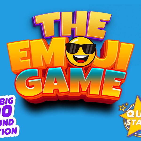 The Emoji Game is a fun trivia challenge for use with Power point and a perfect fun experience to play with friends and family.