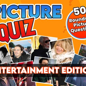 50 question picture Quiz - Welcome to the ultimate test of your knowledge about entertainment and celebrities!