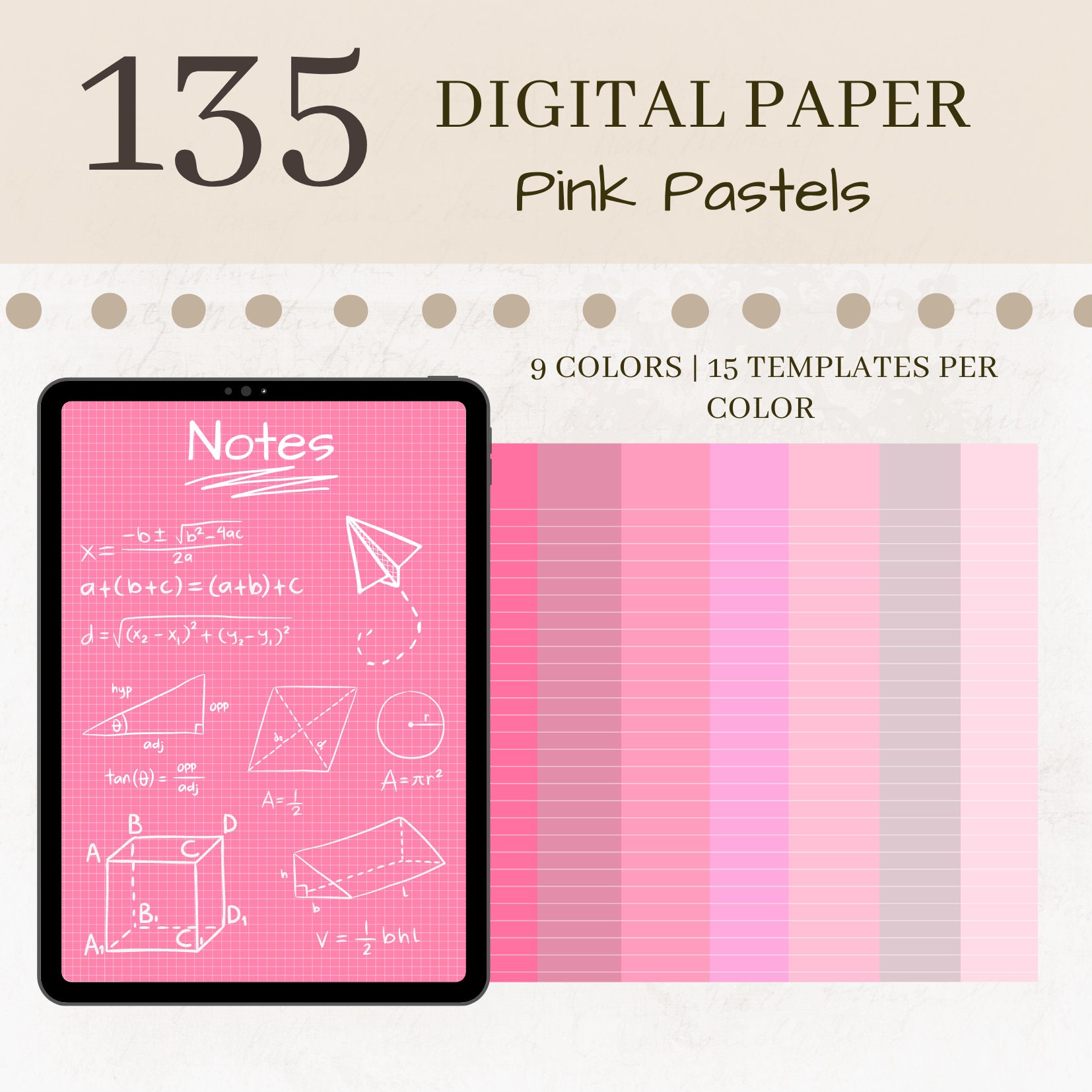 B6 Blank Notebook pink Snow / Pink Drawing Notebook / Pink Colored