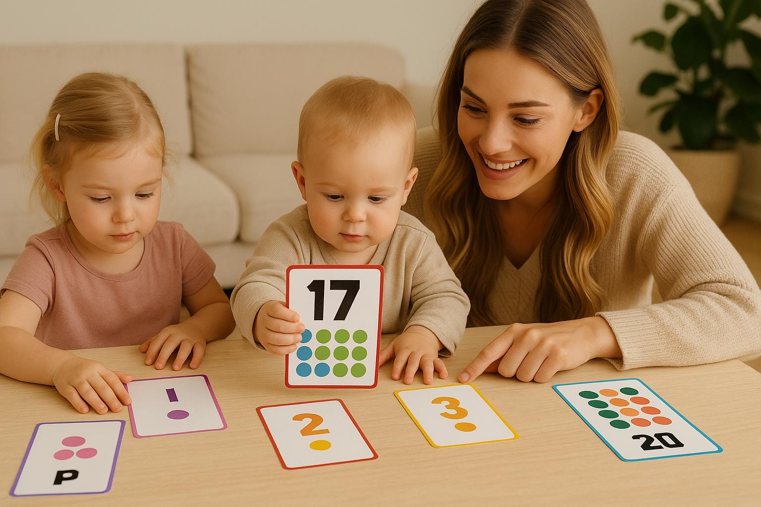 Tarjetas de conteo de números del 1 al 20: Imprimibles para la ...