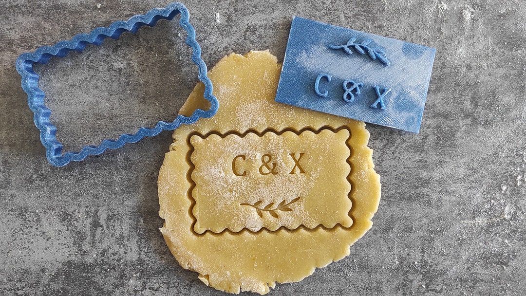 Personalized Cookie Stamp Wedding Personalized Wedding Cookie Etsy