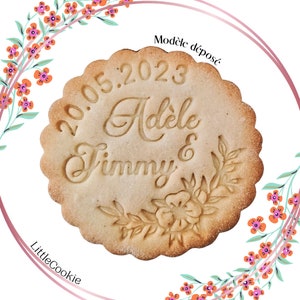Emporte-pièce Minnie & Mickey personnalisé - Timbres à biscuits