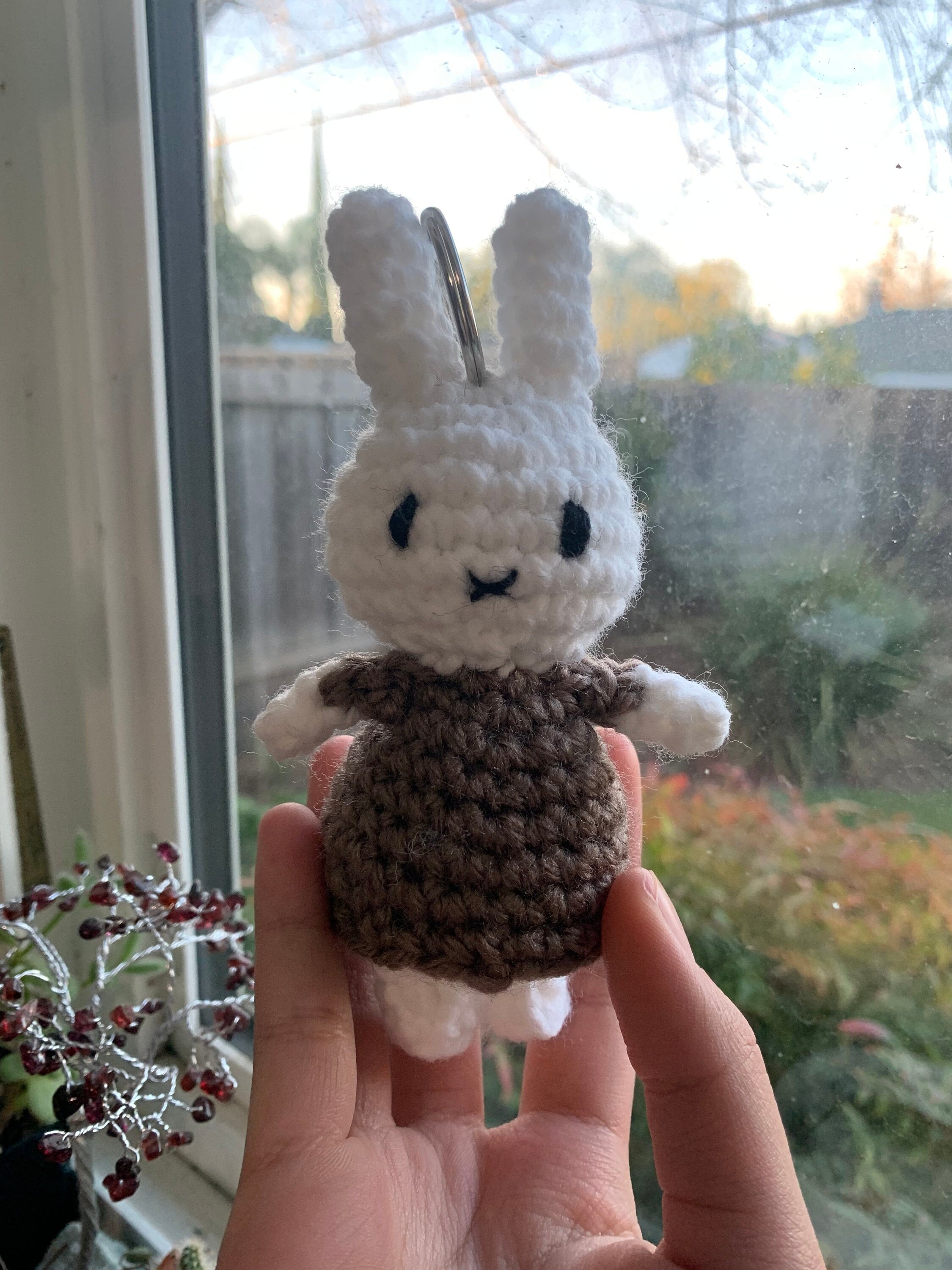 Miffy/Nijntje keychain! : r/crochet