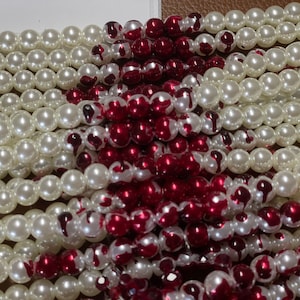 Bloody Pearl Necklace,pearl Choker for Halloween - Etsy