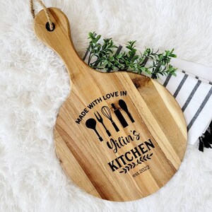 Personalized Olive Wood Cutting Board – Do Take It Personally