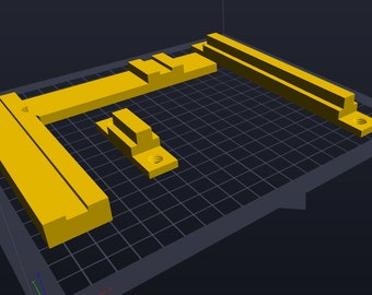 Shapeoko Pro CNC Reference Square .stl files for 3D printing zeroing square.