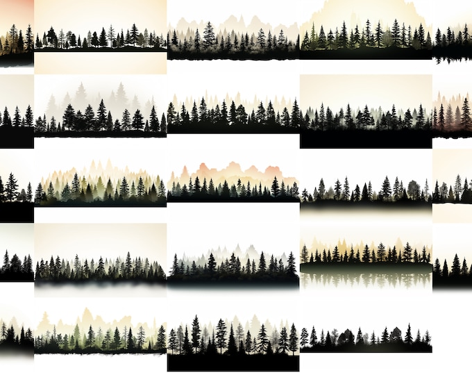 Tree Line - Etsy Canada