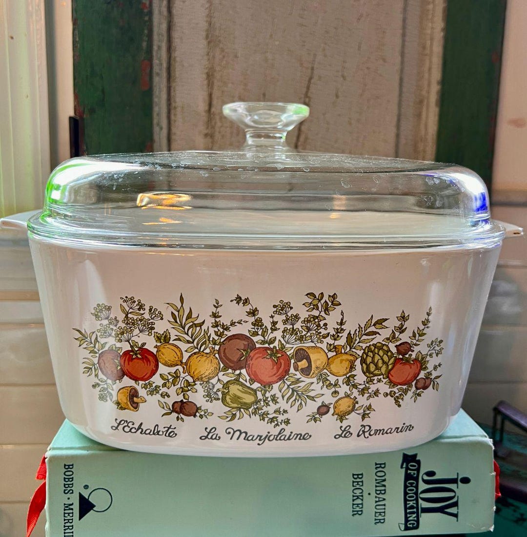 Spice of Life Corning Ware A-5-B 5 Quart Dutch Oven Casserole - Etsy