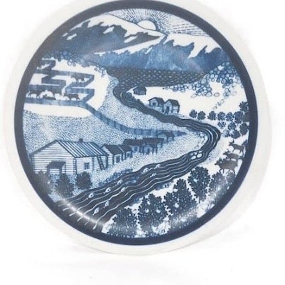 MCM Arabia Wartsila Finland Decorative Plate - Etsy